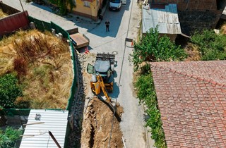 Küçükkumla’da Doğalgaz Çalışmaları Başladı